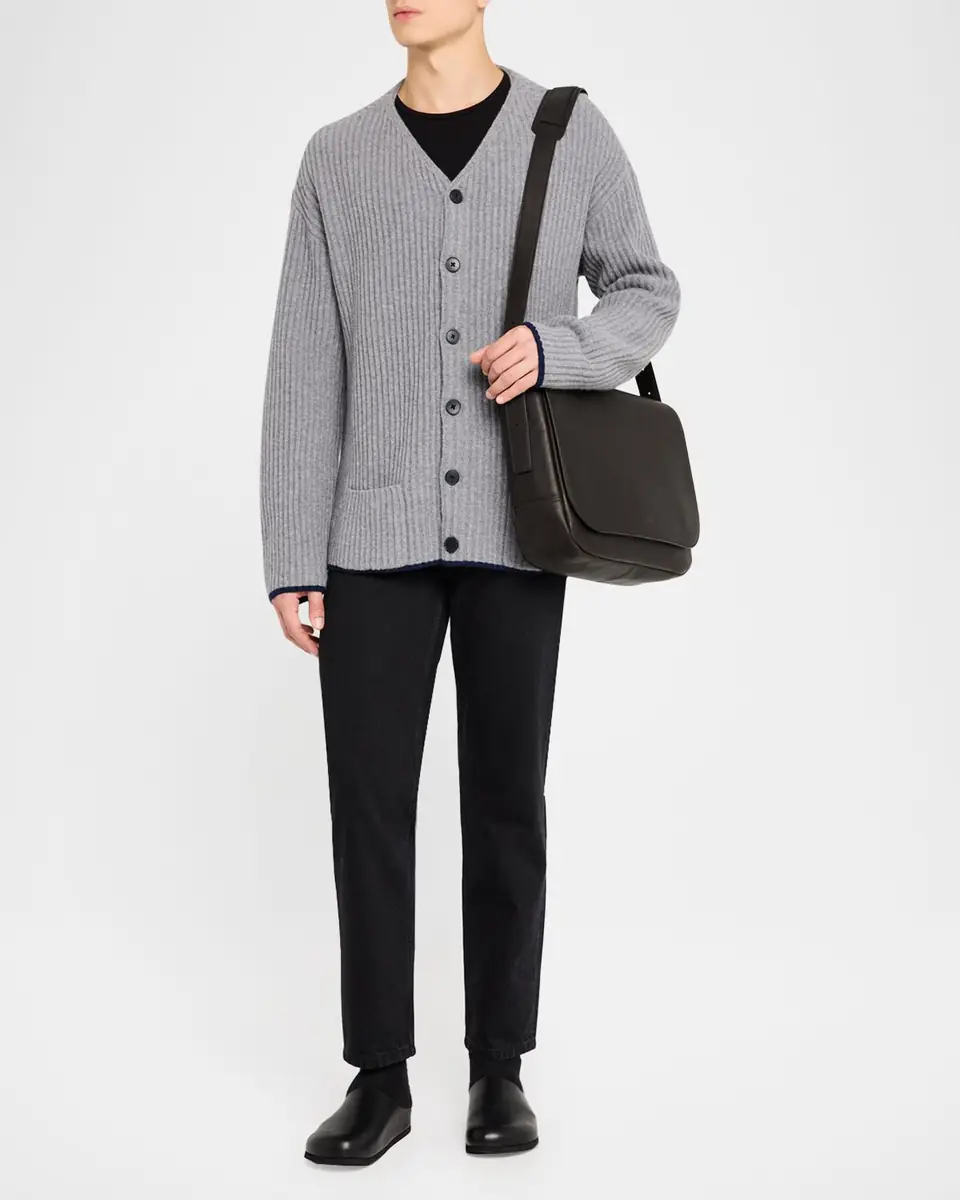 Shinola Men's Runwell Leather Messenger Bag | Thumbnail 4