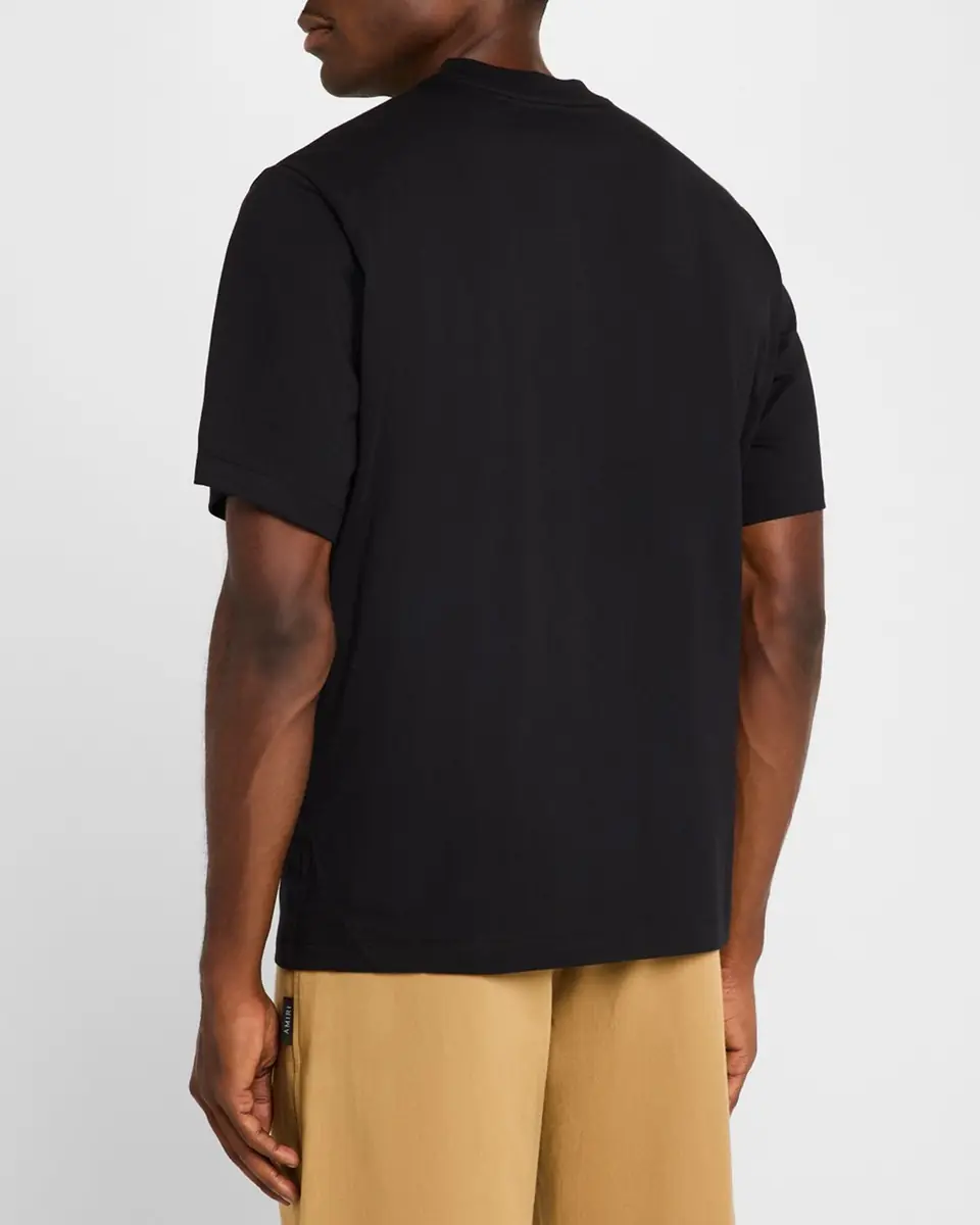 Amiri Men's Staggered Logo T-Shirt | Thumbnail 3