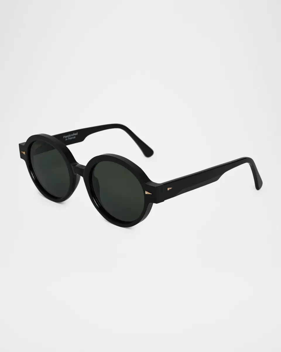 AHLEM Rue Du Soleil Acetate & Nylon Round Sunglasses | Thumbnail 2 AHLEM Rue Du Soleil Acetate & Nylon Round Sunglasses | Thumbnail 2