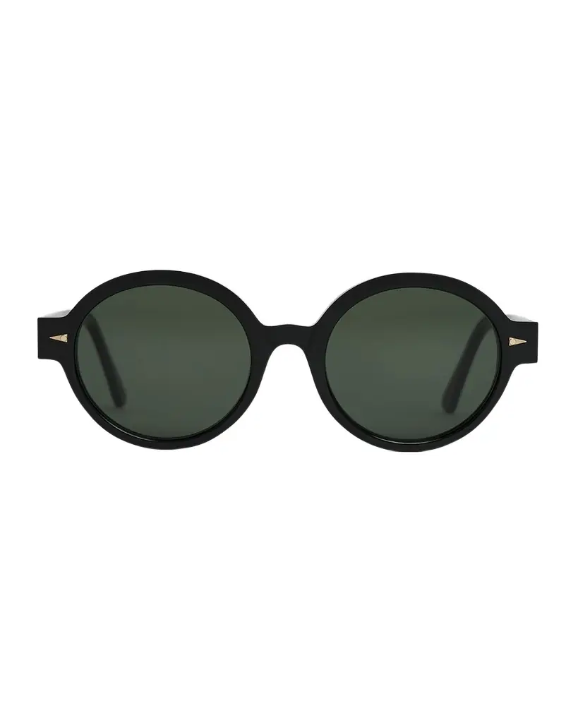 Rue Du Soleil Acetate & Nylon Round Sunglasses Rue Du Soleil Acetate & Nylon Round Sunglasses
