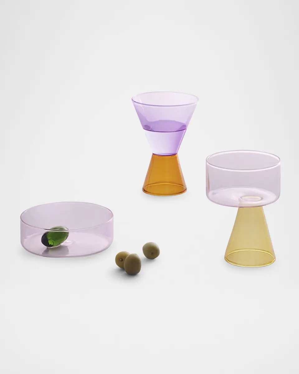 ICHENDORF Travasi Yellow and PInk Glass, 10 oz. | Thumbnail 2 ICHENDORF Travasi Yellow and PInk Glass, 10 oz. | Thumbnail 2