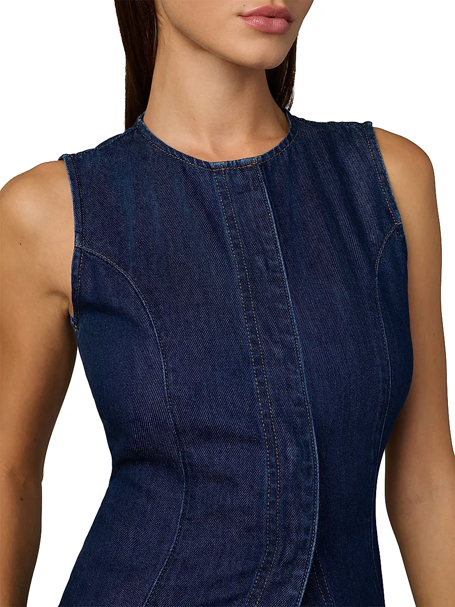 Joe's Jeans Women's The Seamed Denim Tunic | Thumbnail 2 Joe's Jeans Women's The Seamed Denim Tunic | Thumbnail 2