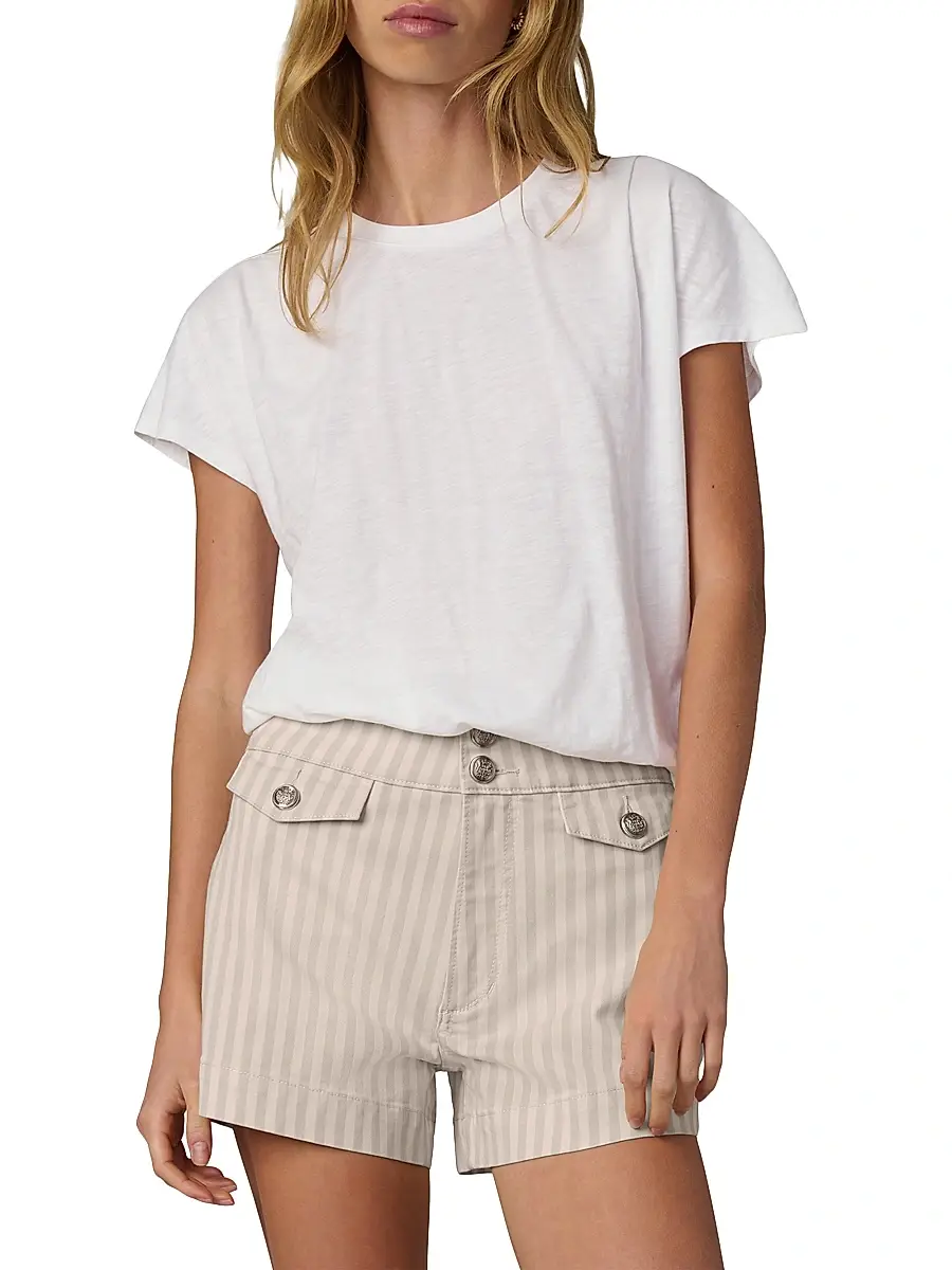 Joe's Jeans Women's The Bubble Cotton-Blend T-Shirt | Thumbnail 3 Joe's Jeans Women's The Bubble Cotton-Blend T-Shirt | Thumbnail 3