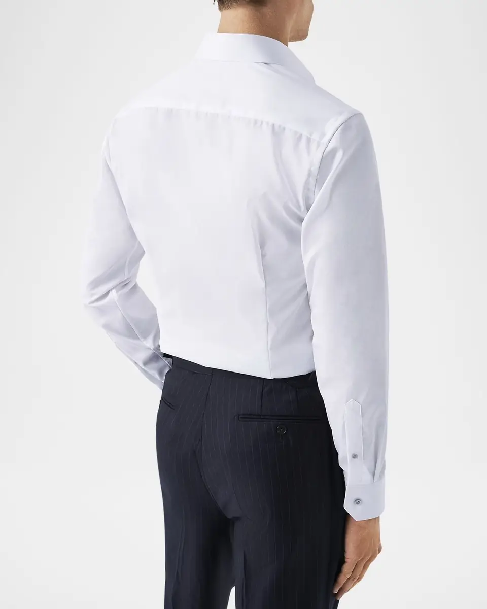 Eton Men's Slim Fit Twill Dress Shirt | Thumbnail 3 Eton Men's Slim Fit Twill Dress Shirt | Thumbnail 3
