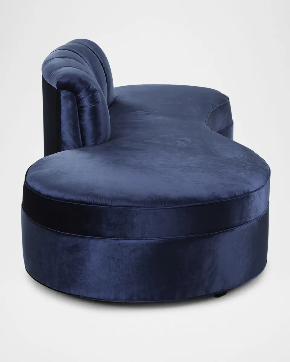 Haute House Layla Petite Velvet Sofa, 90" | Thumbnail 4