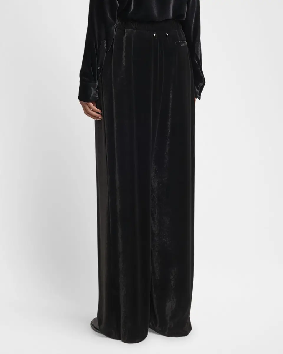 Golden Goose Journey Velvet-Effect Loose Pants | Thumbnail 3 Golden Goose Journey Velvet-Effect Loose Pants | Thumbnail 3