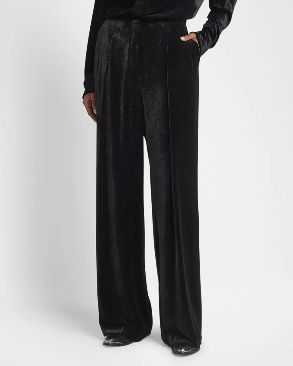 Golden Goose Journey Velvet-Effect Loose Pants | Thumbnail 4 Golden Goose Journey Velvet-Effect Loose Pants | Thumbnail 4