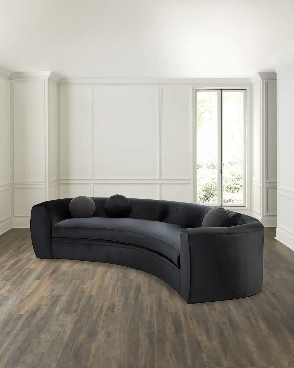 Haute House Carmen Velvet Sofa | Thumbnail 2