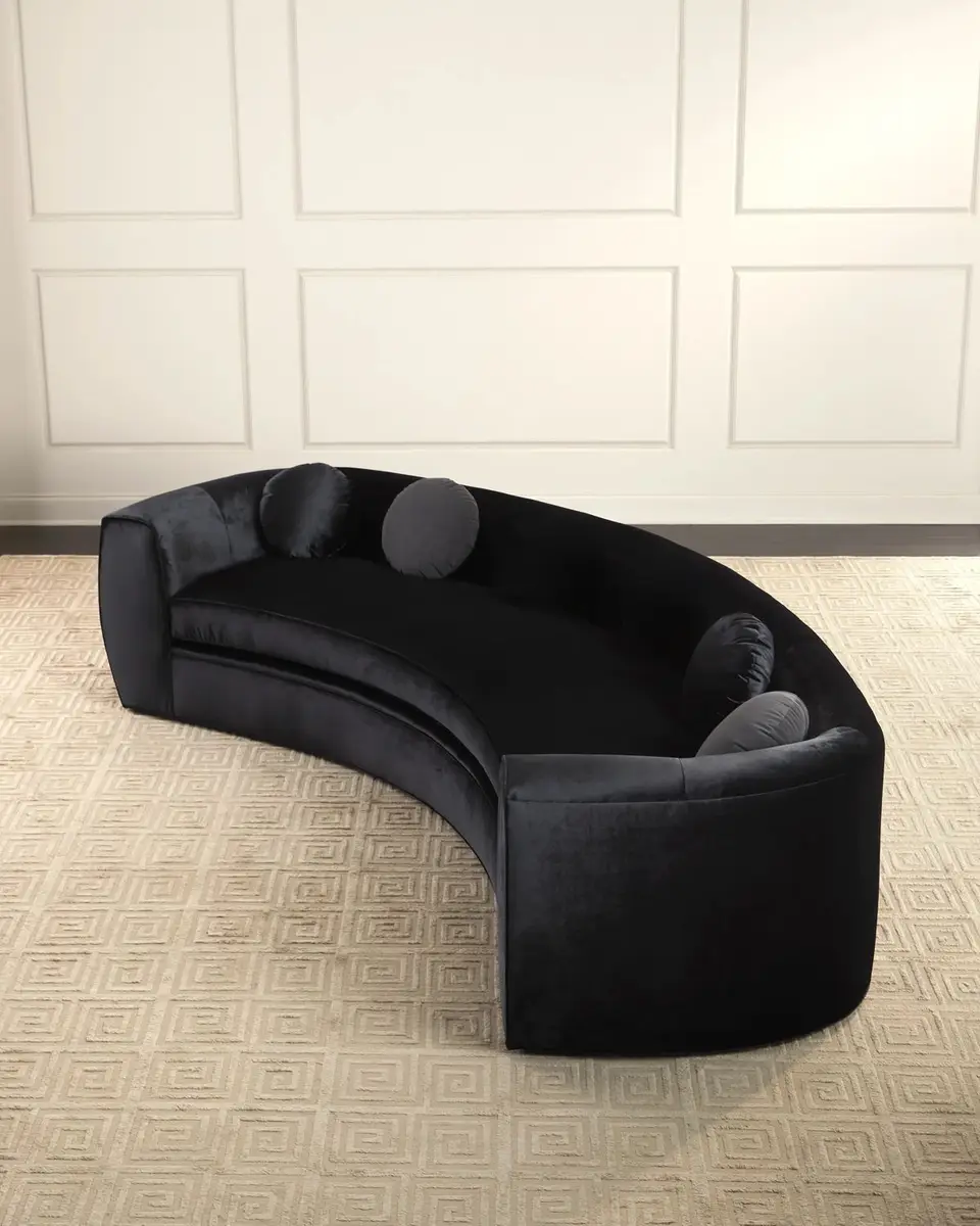 Haute House Carmen Velvet Sofa | Thumbnail 3