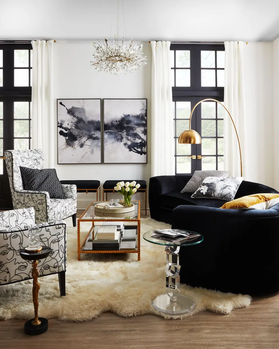Haute House Carmen Velvet Sofa | Thumbnail 4