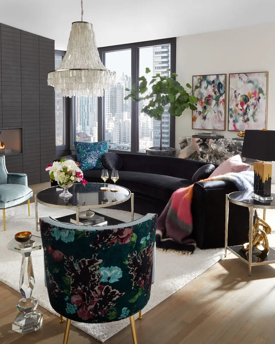 Haute House Carmen Velvet Sofa | Thumbnail 6