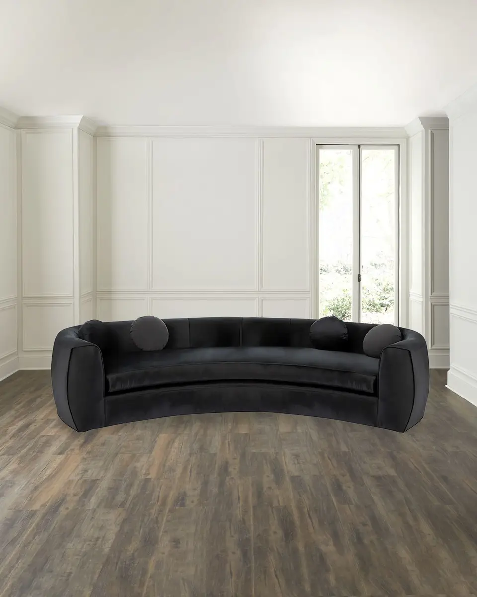 Haute House Carmen Velvet Sofa | Image 1 Haute House Carmen Velvet Sofa | Image 1