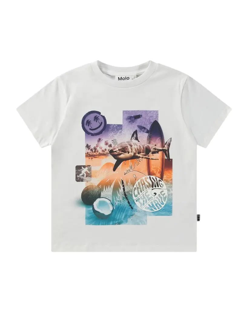 Molo Boy 's Rame Collage Surf Short-Sleeve T-Shirt | Image 1 Molo Boy 's Rame Collage Surf Short-Sleeve T-Shirt | Image 1