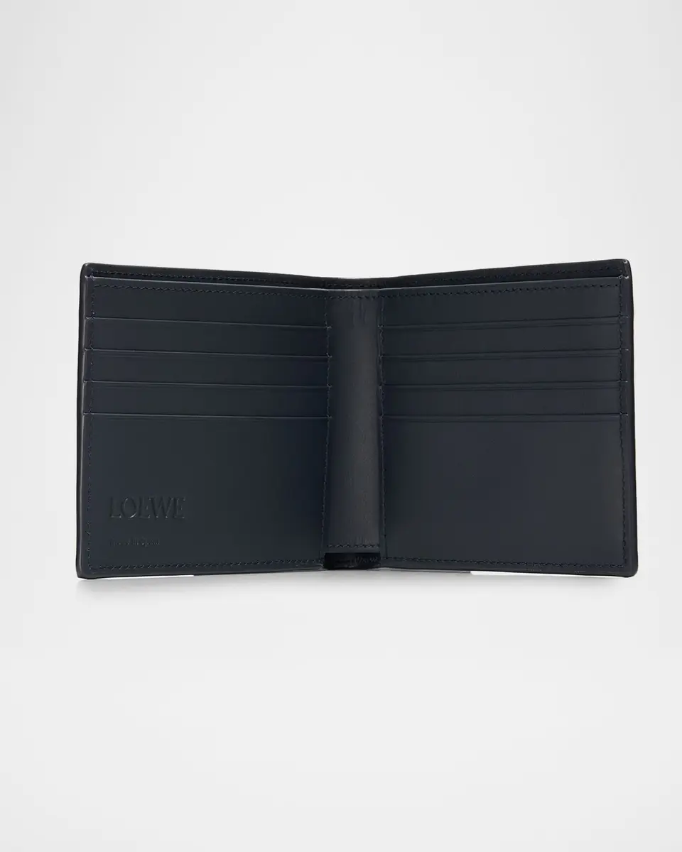 Loewe Men's Embossed Leather Bifold Wallet | Thumbnail 2 Loewe Men's Embossed Leather Bifold Wallet | Thumbnail 2