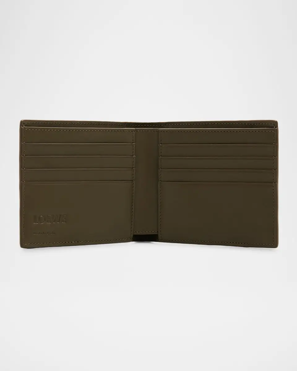 Loewe Men's Embossed Leather Bifold Wallet | Thumbnail 8 Loewe Men's Embossed Leather Bifold Wallet | Thumbnail 8