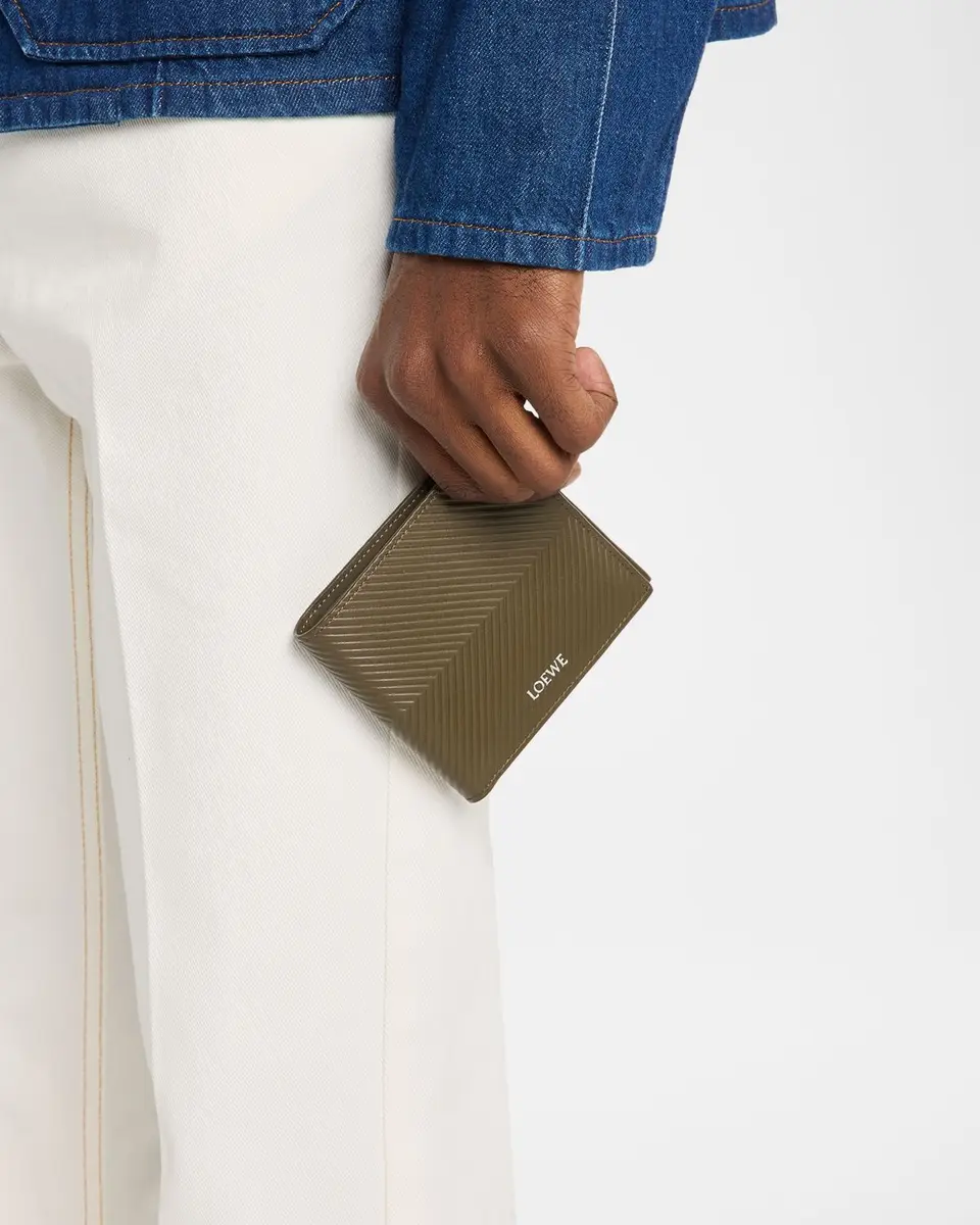 Loewe Men's Embossed Leather Bifold Wallet | Thumbnail 9 Loewe Men's Embossed Leather Bifold Wallet | Thumbnail 9