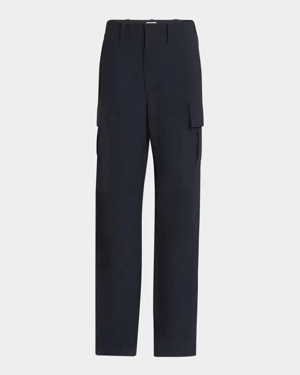 Bottega Veneta Cargo Fine Wool Wide Leg Trousers | Thumbnail 6 Bottega Veneta Cargo Fine Wool Wide Leg Trousers | Thumbnail 6