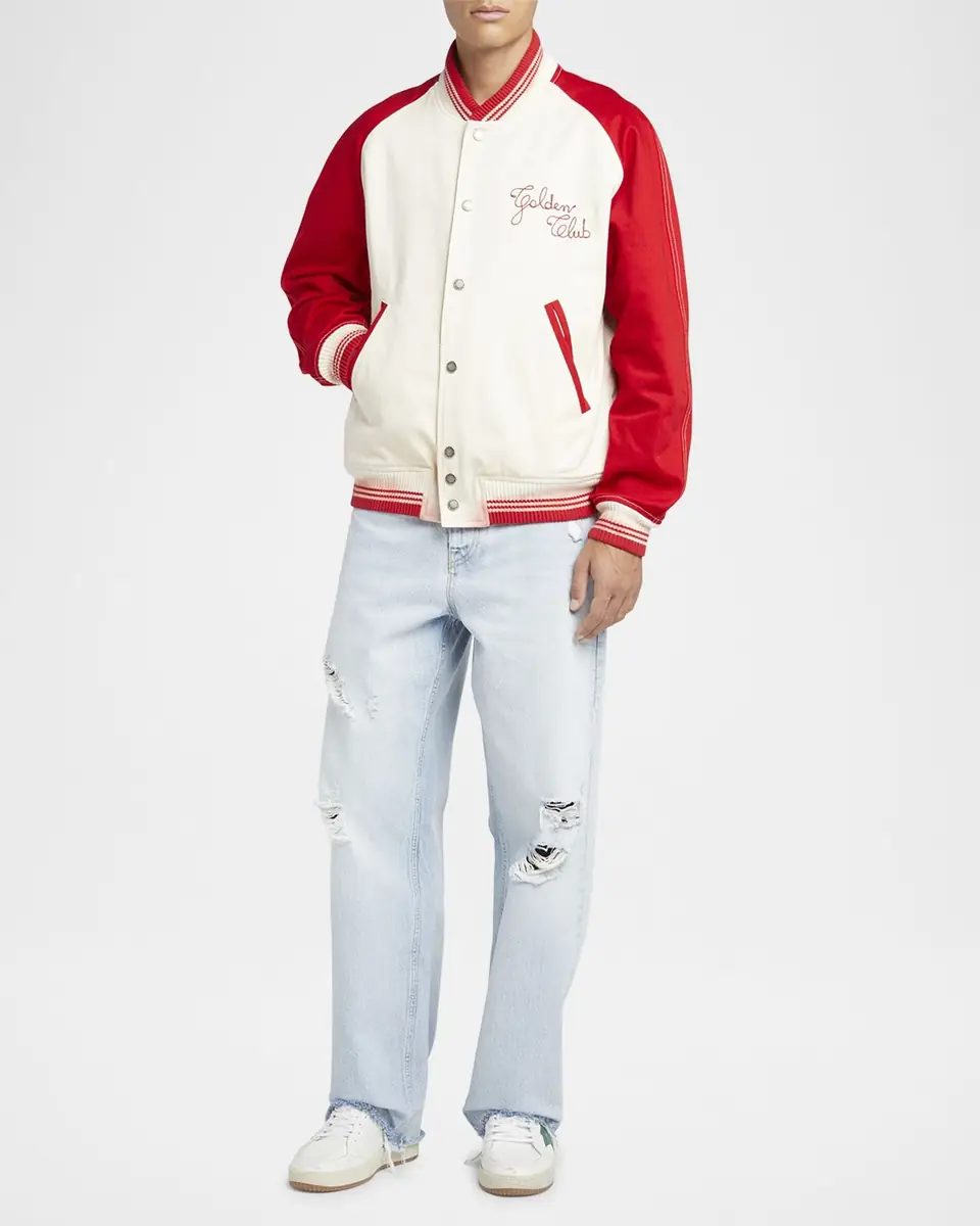 Golden Goose Men's Ball Star 2 Leather Low-Top Sneakers | Thumbnail 3