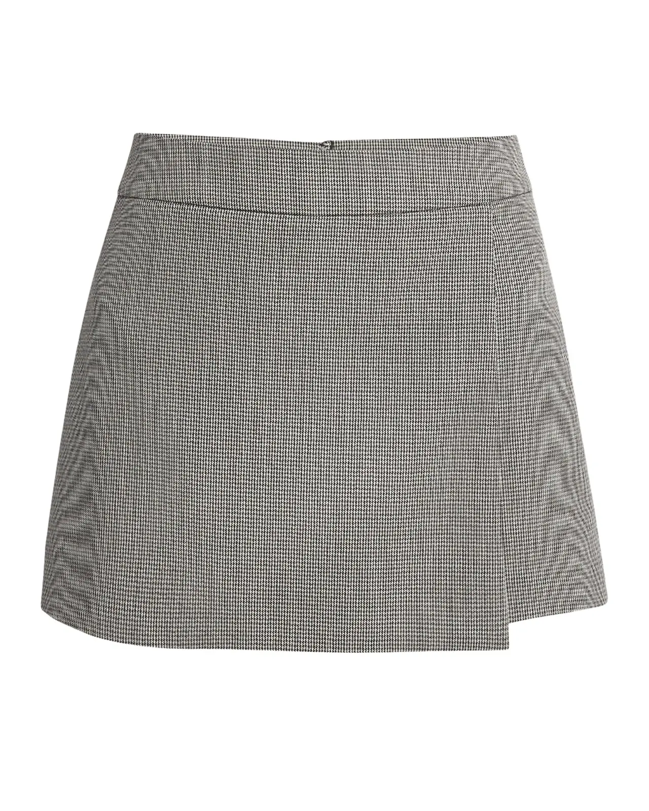 Journey Houndstooth Wrap Mini Skort
