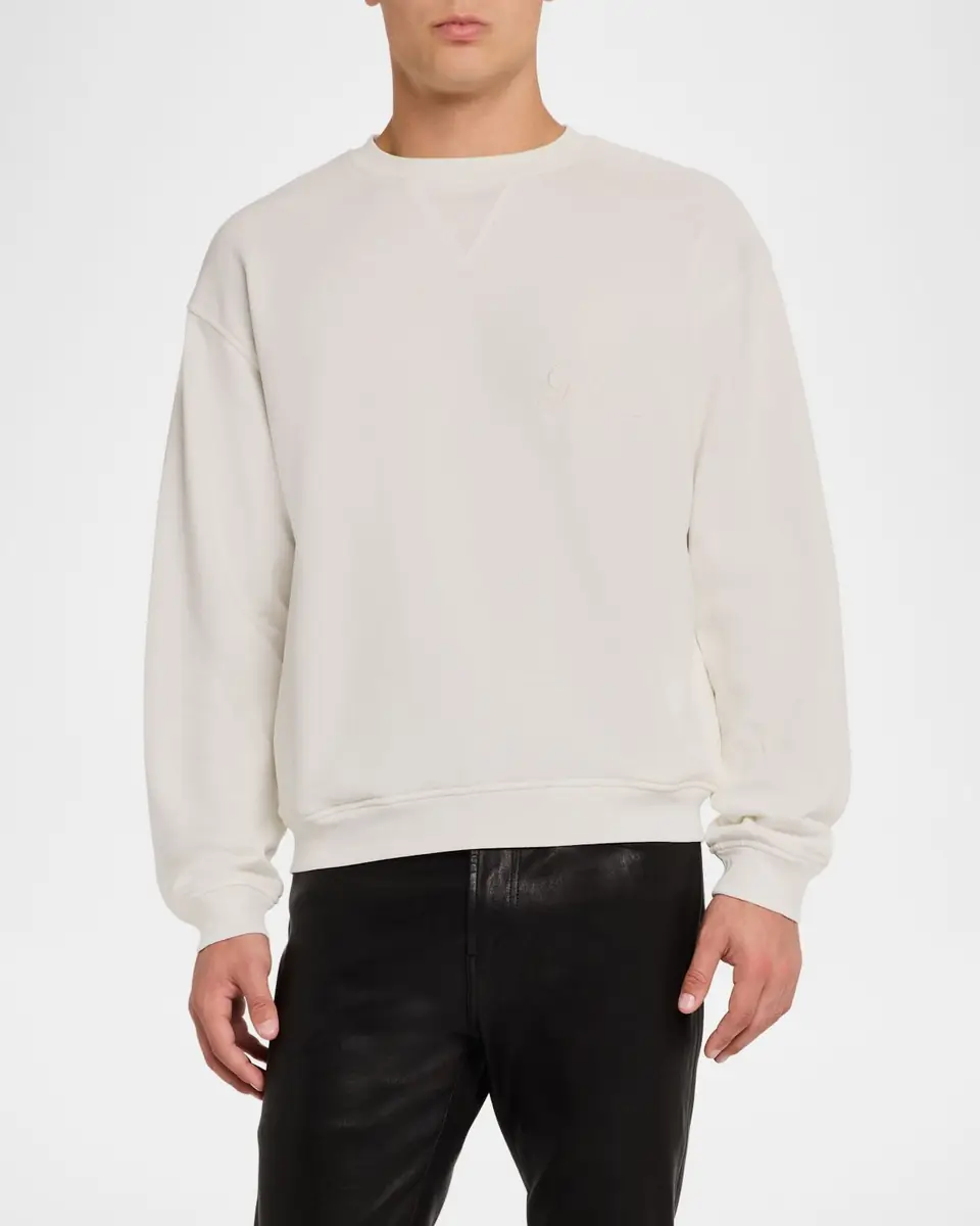 FRAME x Ritz Paris x Ritz Paris Men's Tonal Sweatshirt | Thumbnail 4 FRAME x Ritz Paris x Ritz Paris Men's Tonal Sweatshirt | Thumbnail 4