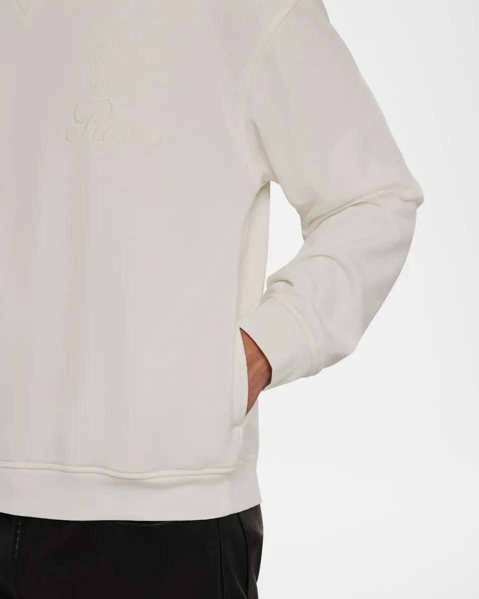FRAME x Ritz Paris x Ritz Paris Men's Tonal Sweatshirt | Thumbnail 5 FRAME x Ritz Paris x Ritz Paris Men's Tonal Sweatshirt | Thumbnail 5