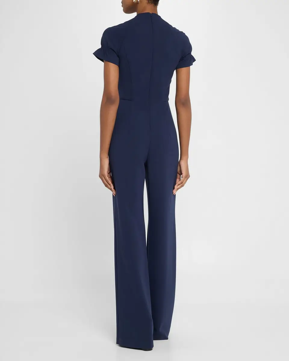 Black Halo Patel Seamed Straight-Leg Jumpsuit | Thumbnail 2