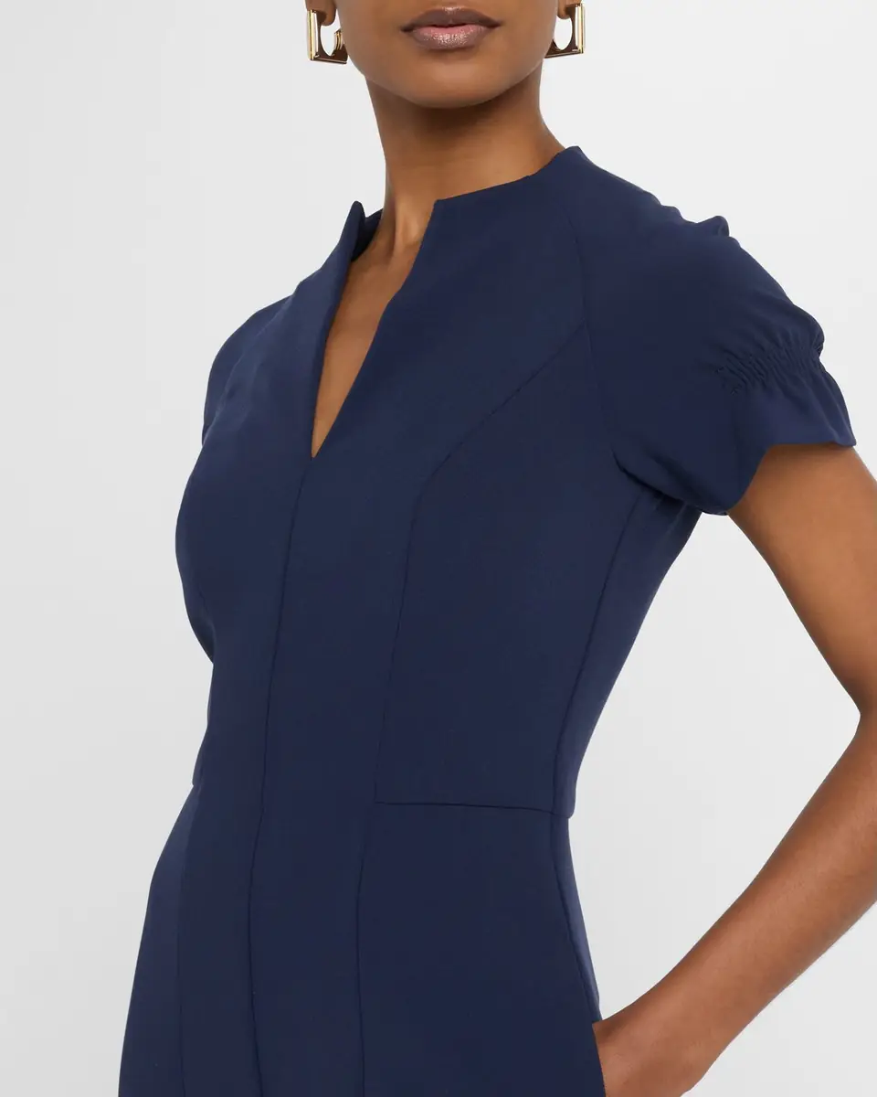 Black Halo Patel Seamed Straight-Leg Jumpsuit | Thumbnail 4