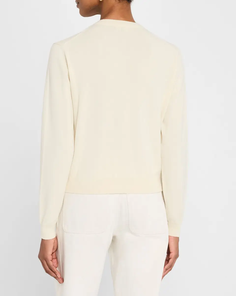 Loro Piana Classic Baby Cash GG 12 Cardigan Sweater | Thumbnail 3