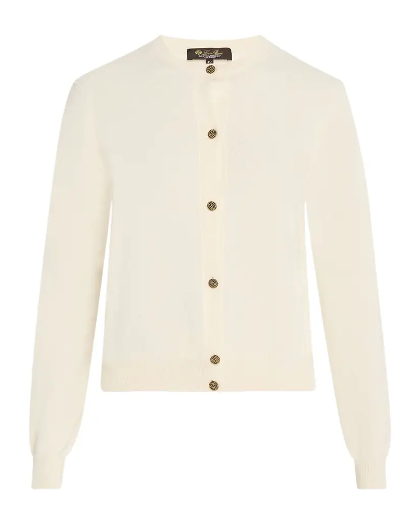 Loro Piana Classic Baby Cash GG 12 Cardigan Sweater | Image 1 Loro Piana Classic Baby Cash GG 12 Cardigan Sweater | Image 1