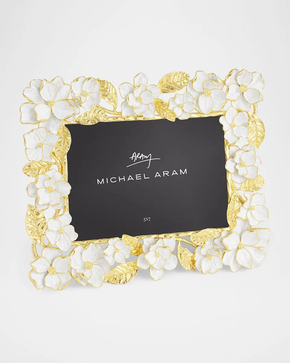 Michael Aram Gardenia Sculpted Frame, 5" x 7" | Thumbnail 3 Michael Aram Gardenia Sculpted Frame, 5" x 7" | Thumbnail 3