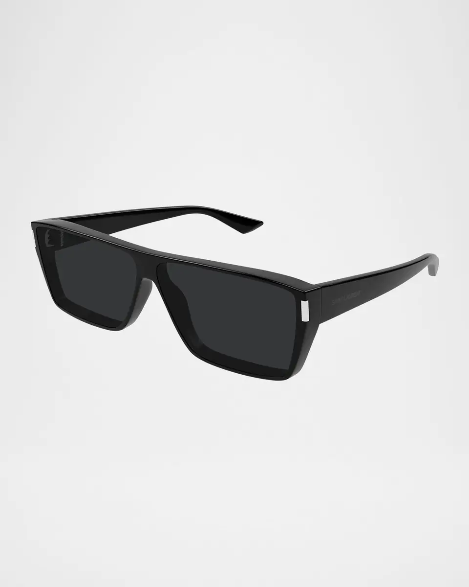 Saint Laurent Men's SL 757M Acetate Rectangle Sunglasses | Thumbnail 3 Saint Laurent Men's SL 757M Acetate Rectangle Sunglasses | Thumbnail 3