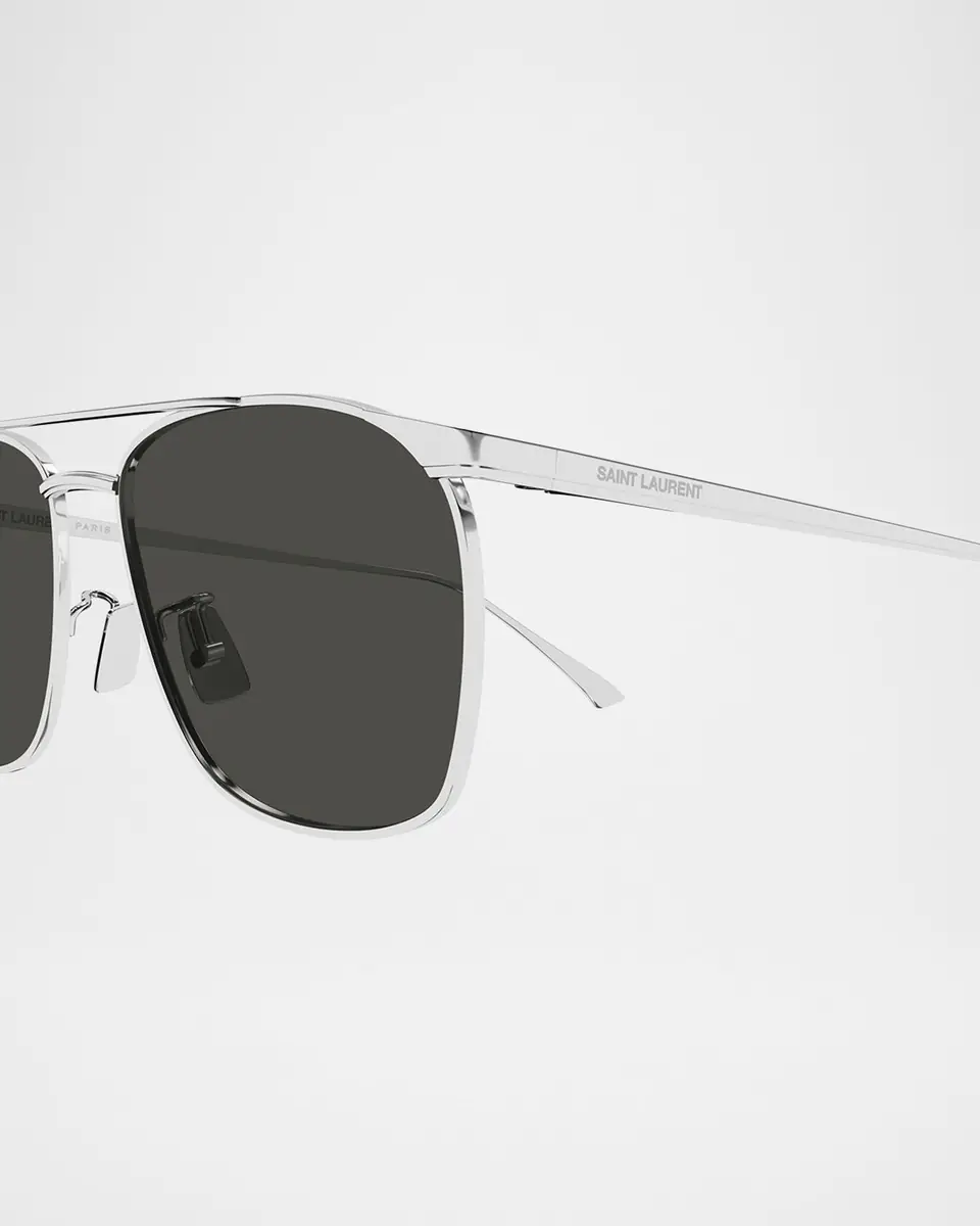 Saint Laurent Men's SL 796 Vincent Metal Aviator Sunglasses | Thumbnail 2 Saint Laurent Men's SL 796 Vincent Metal Aviator Sunglasses | Thumbnail 2