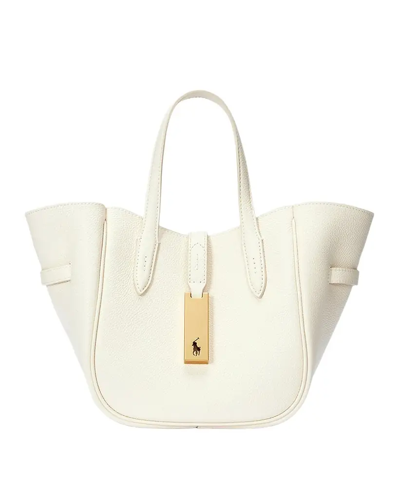 Polo Ralph Lauren Polo ID Leather Small Tote | Image 1 Polo Ralph Lauren Polo ID Leather Small Tote | Image 1