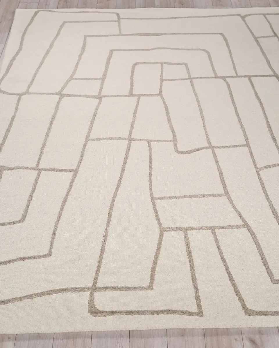 Exquisite Rugs Tangiers Hand-Tufted Ivory/Beige Rug | Thumbnail 2 Exquisite Rugs Tangiers Hand-Tufted Ivory/Beige Rug | Thumbnail 2