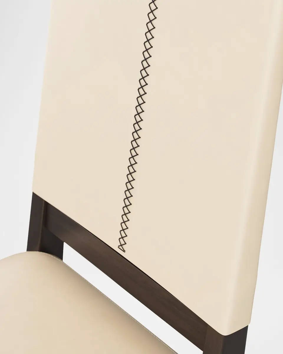 Arteriors Keegan Leather Dining Chair | Thumbnail 5 Arteriors Keegan Leather Dining Chair | Thumbnail 5