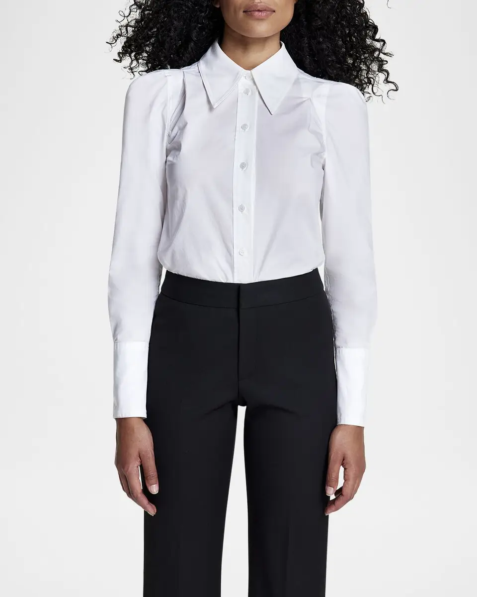SMYTHE Box Pleat Shirt | Thumbnail 2 SMYTHE Box Pleat Shirt | Thumbnail 2