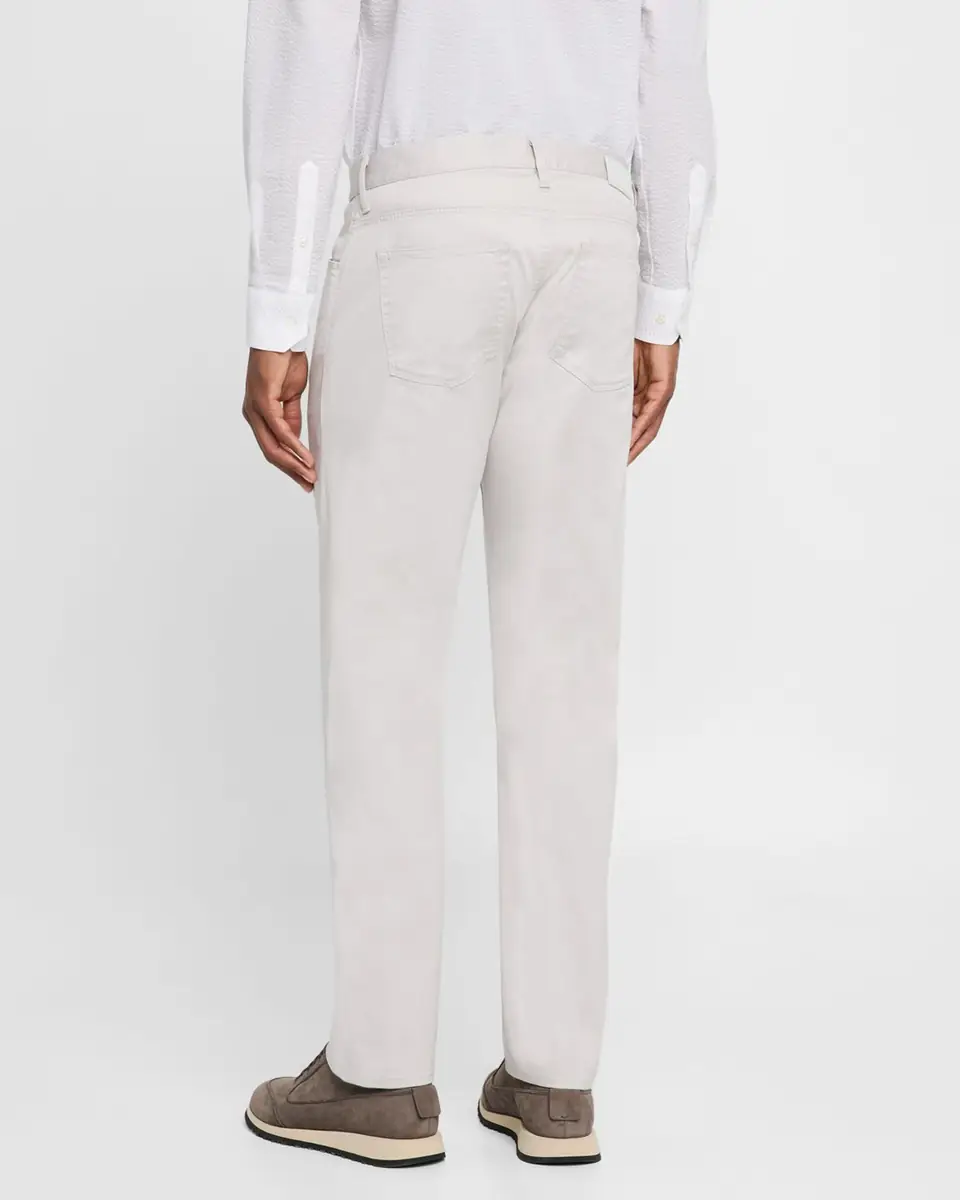 Giorgio Armani Men's 5-Pocket Stretch Cotton Pants | Thumbnail 2