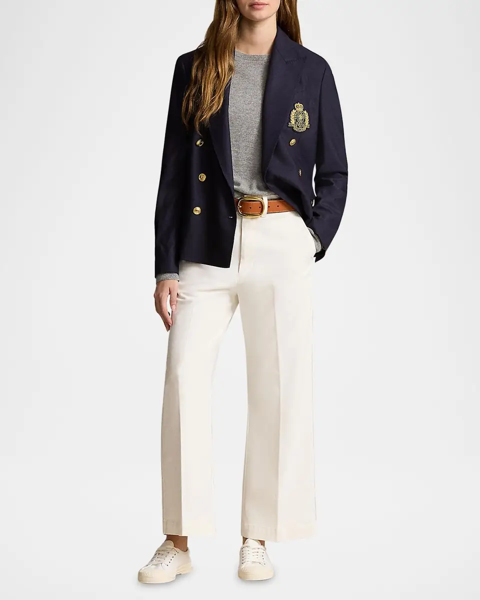 Polo Ralph Lauren Chino Wide-Leg Pants | Thumbnail 2 Polo Ralph Lauren Chino Wide-Leg Pants | Thumbnail 2