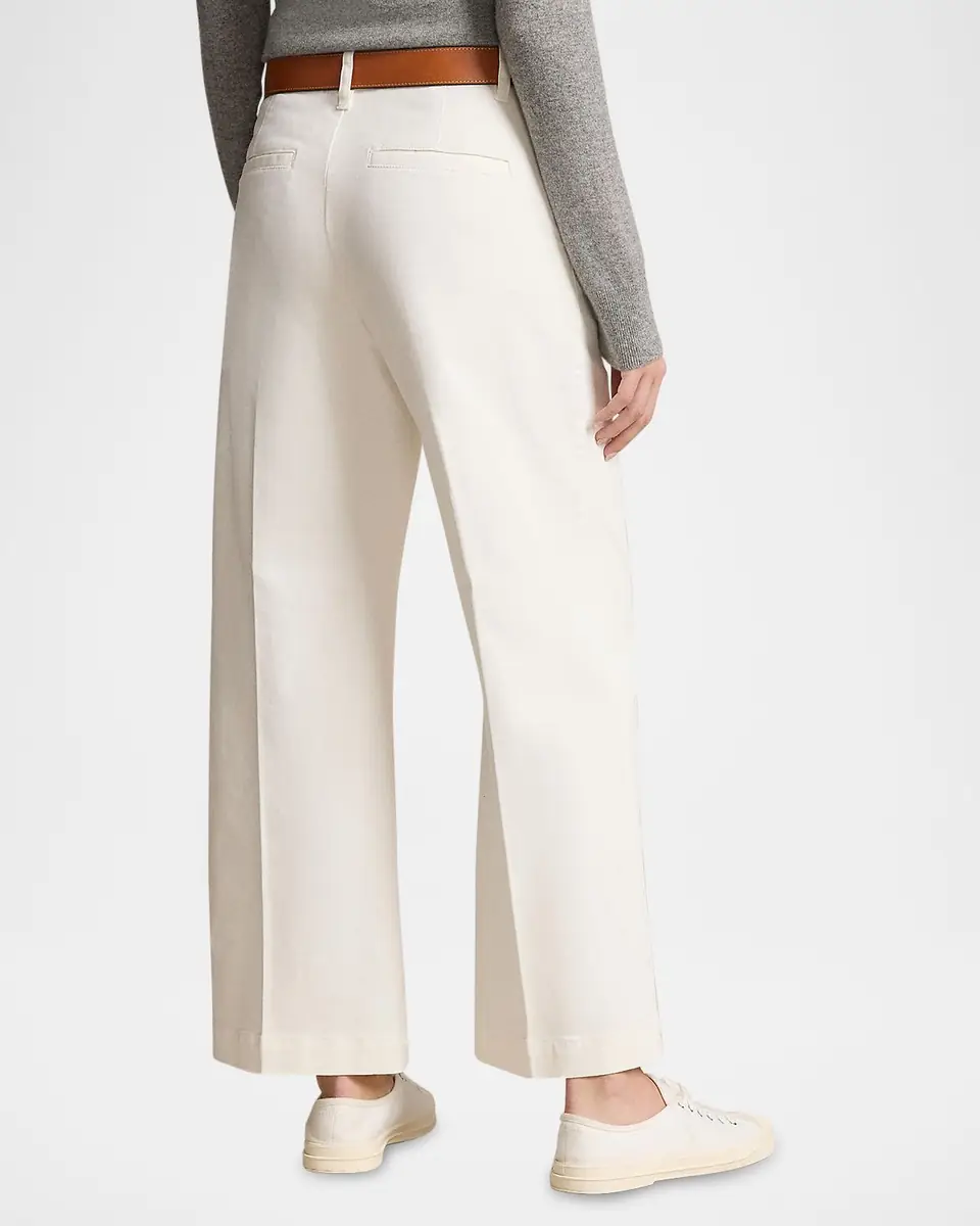 Polo Ralph Lauren Chino Wide-Leg Pants | Thumbnail 3 Polo Ralph Lauren Chino Wide-Leg Pants | Thumbnail 3