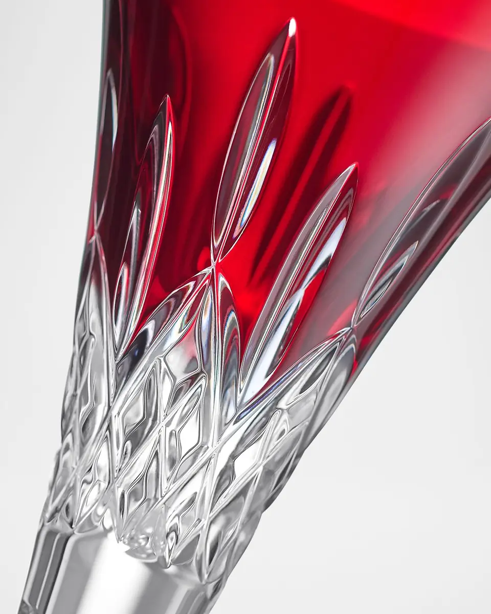 Waterford Crystal Lismore Red 5.5 oz. Toasting Flutes, Set of 2 | Thumbnail 2