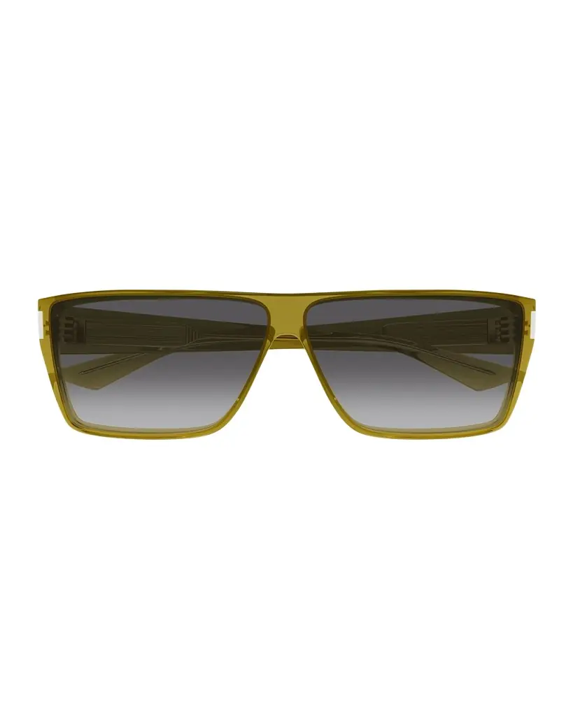 Saint Laurent Men's SL 757M Acetate Rectangle Sunglasses | Image 1 Saint Laurent Men's SL 757M Acetate Rectangle Sunglasses | Image 1