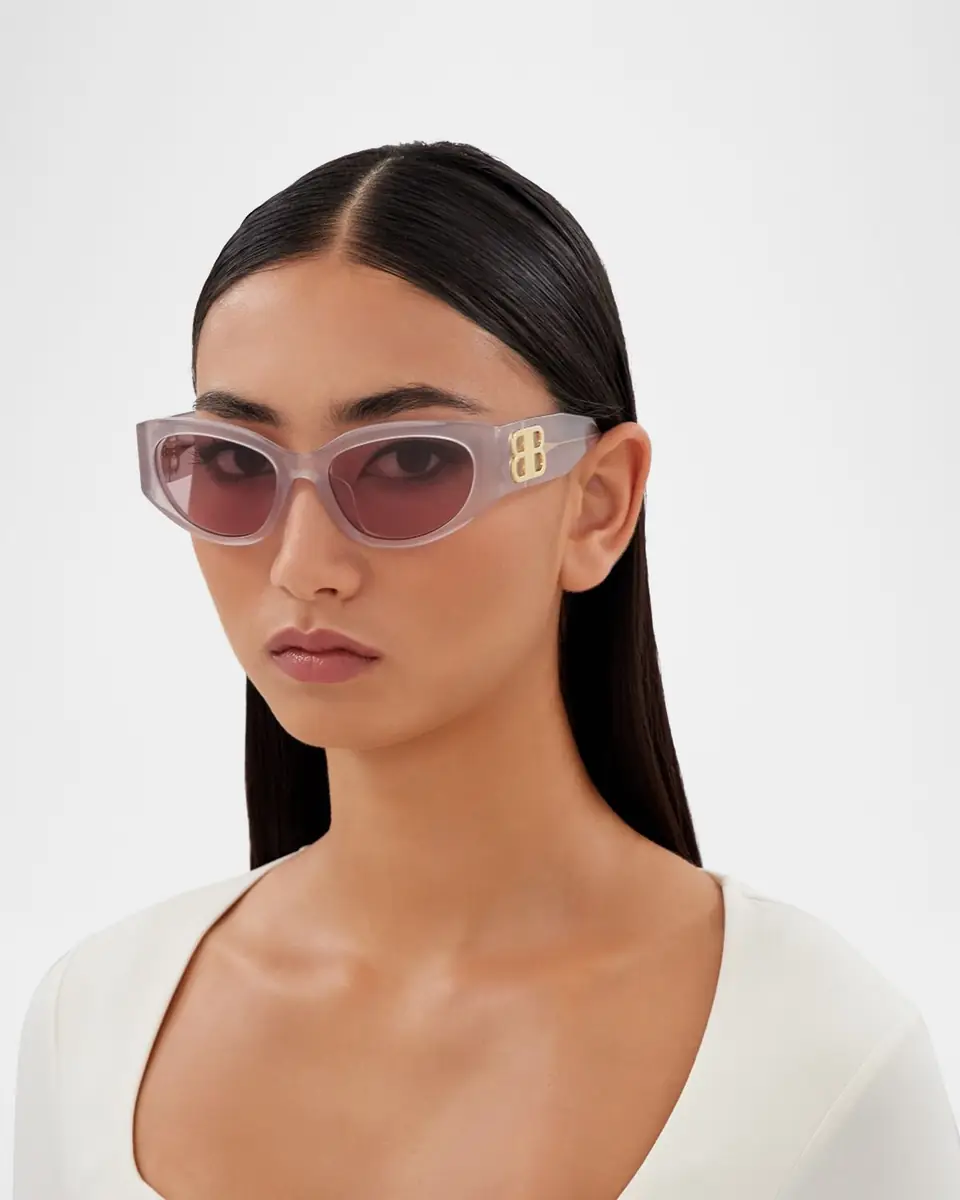 Balenciaga Round Acetate Sunglasses | Thumbnail 4 Balenciaga Round Acetate Sunglasses | Thumbnail 4
