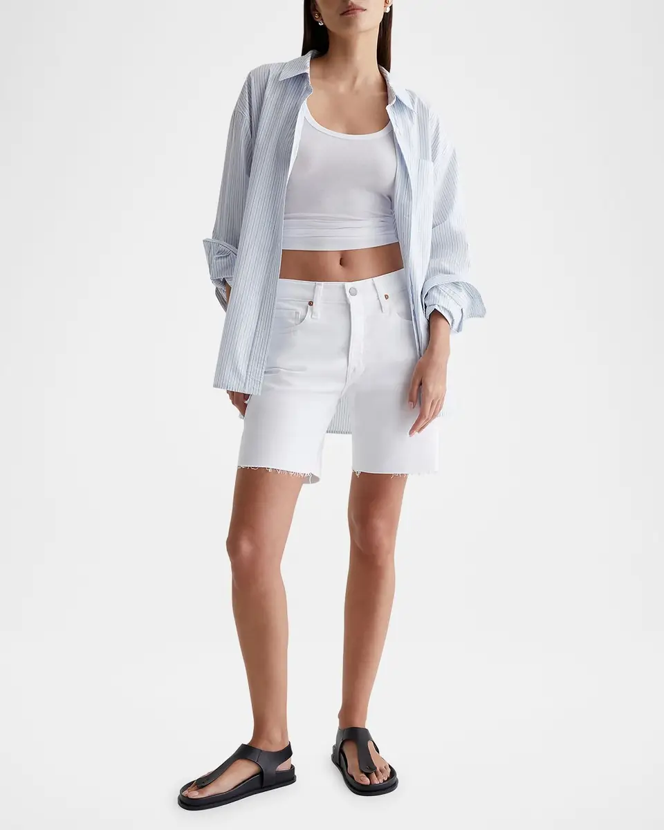 AG Jeans Ex-Boyfriend Slouchy Denim Shorts | Thumbnail 2 AG Jeans Ex-Boyfriend Slouchy Denim Shorts | Thumbnail 2
