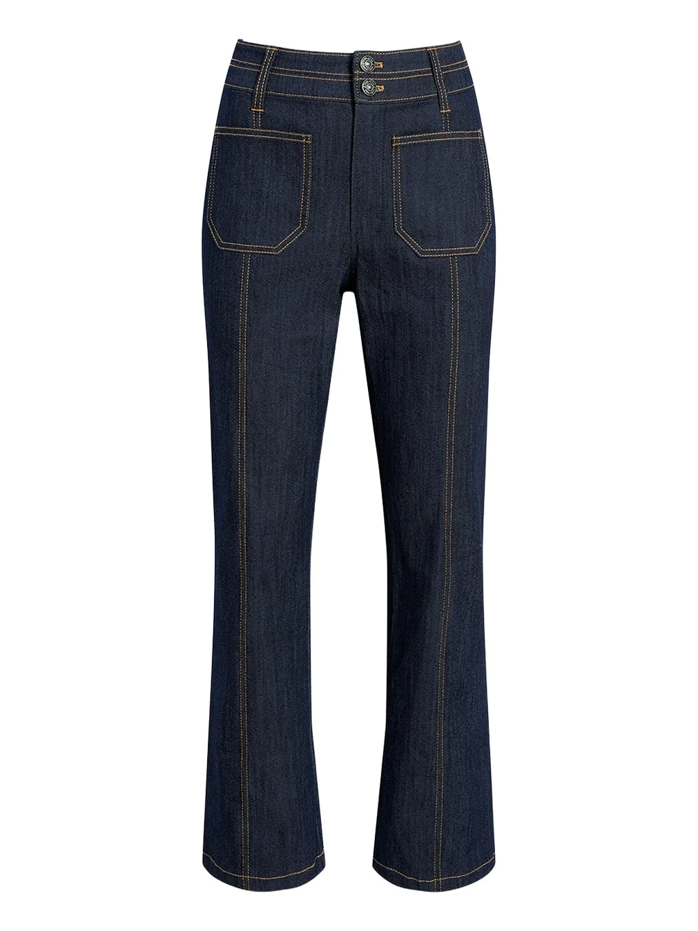 Dorothea Denim Patch Pocket Pants Dorothea Denim Patch Pocket Pants