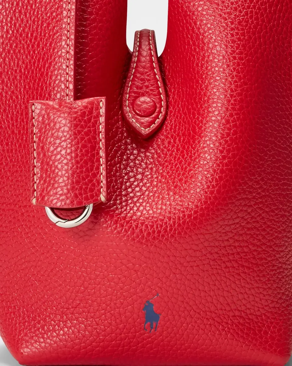 Polo Ralph Lauren Polo Play Leather Small Tote & Crossbody | Thumbnail 5
