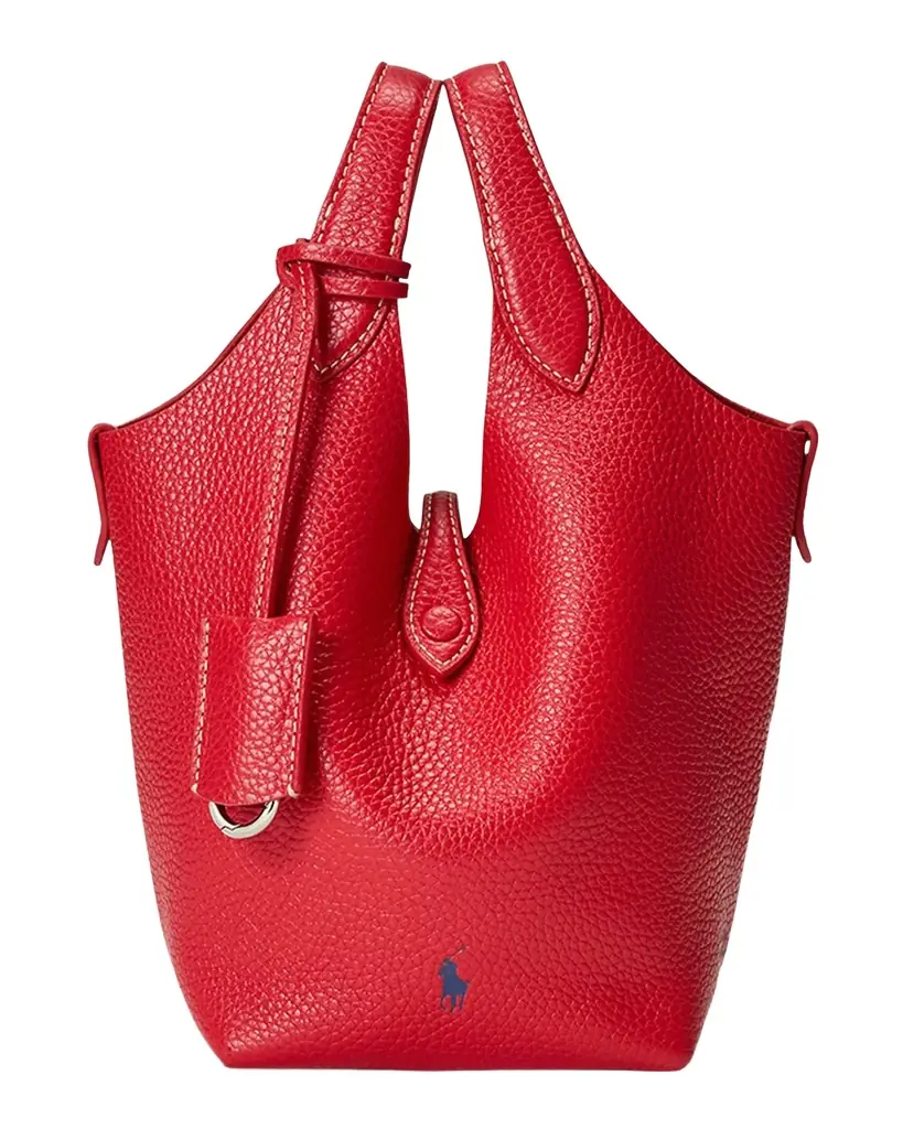 Polo Ralph Lauren Polo Play Leather Small Tote & Crossbody