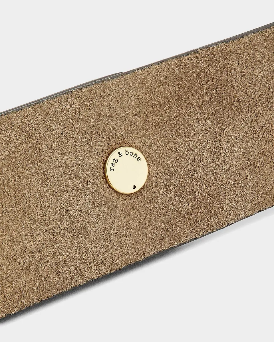 Rag & Bone Rebound Logo Engraved Leather Belt | Thumbnail 3 Rag & Bone Rebound Logo Engraved Leather Belt | Thumbnail 3