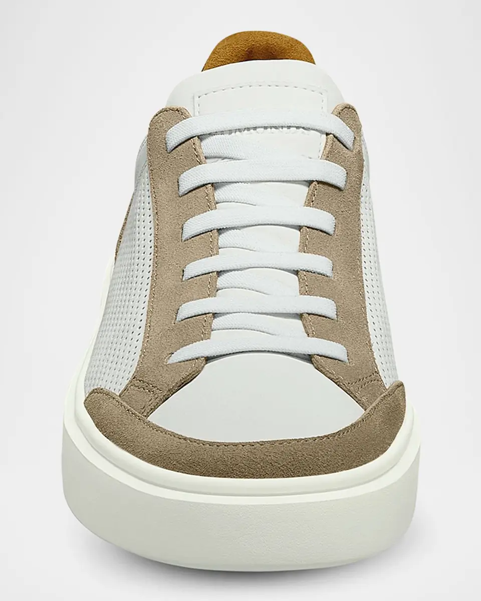 Allen Edmonds Men's Oliver Perforated Leather Slip-On Sneakers | Thumbnail 4