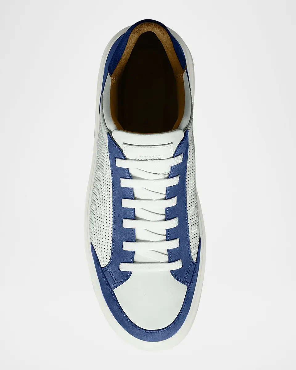 Allen Edmonds Men's Oliver Perforated Leather Slip-On Sneakers | Thumbnail 4 Allen Edmonds Men's Oliver Perforated Leather Slip-On Sneakers | Thumbnail 4