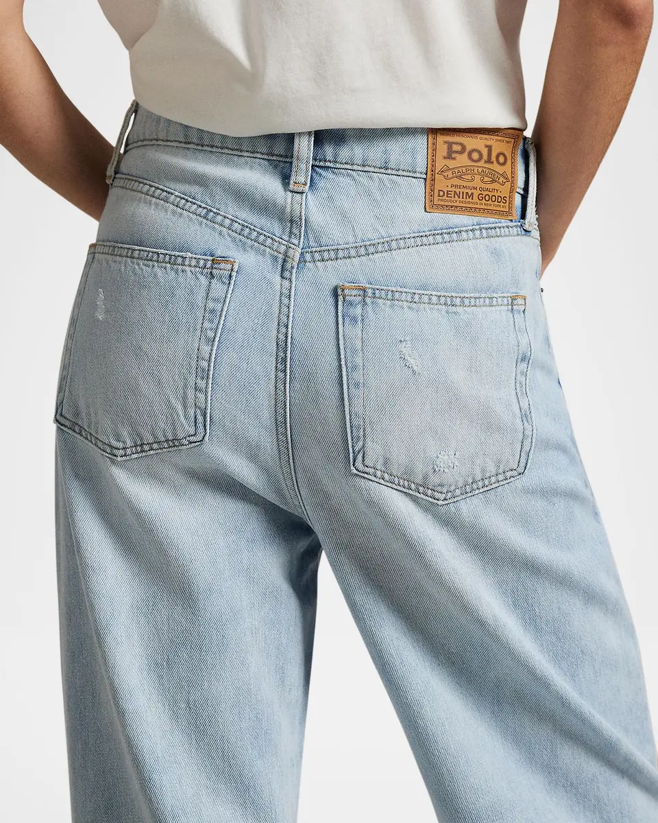 Polo Ralph Lauren High-Rise Wide-Leg Jeans | Thumbnail 6 Polo Ralph Lauren High-Rise Wide-Leg Jeans | Thumbnail 6